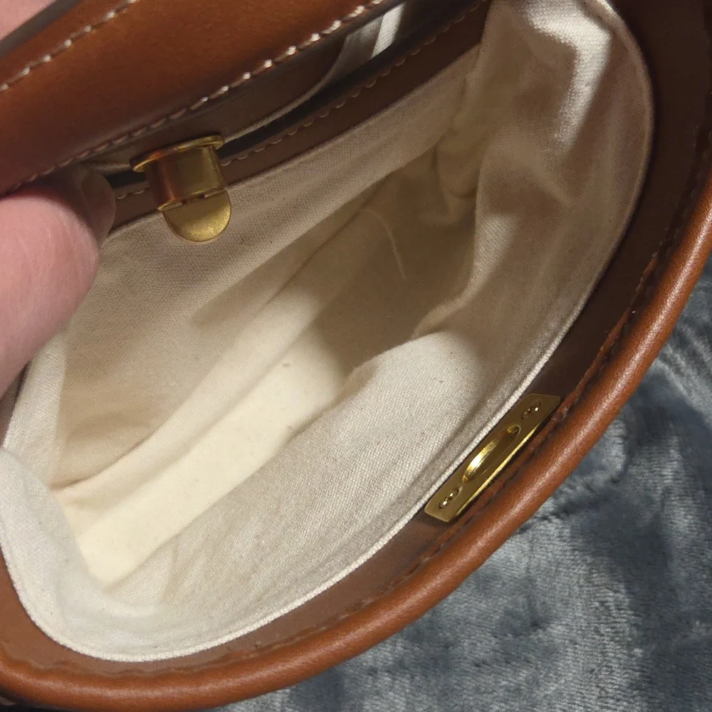 Mango Raffia Effect Bucket Bag - Picture 9 of 10